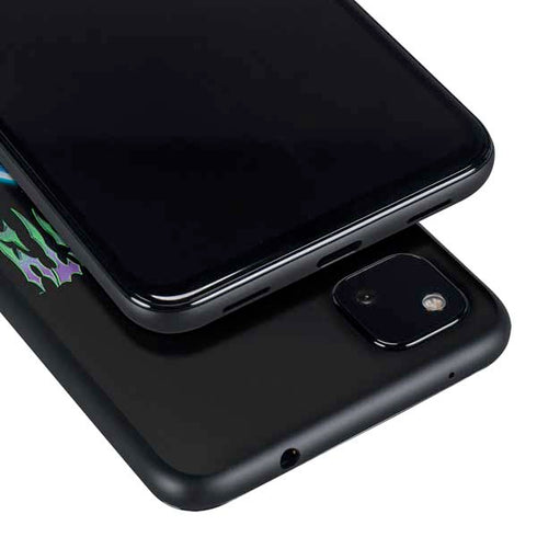Adult Swim Rick and Morty Neon Skulls Google Pixel 4a Skin